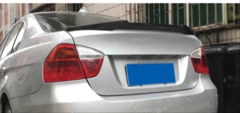 BMW 3 SERISI E90 2005-2012 UYUMLU M4 SPOILER - PIANO BLACK (PARLAK SIYAH) - Görsel 2